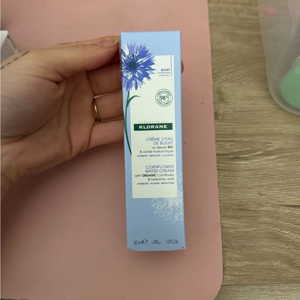 Klorane Cornflower Water Cream - Light Blue
